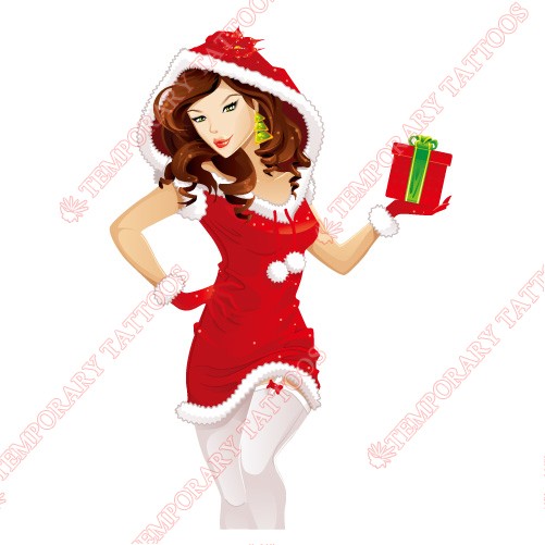 Christmas Customize Temporary Tattoos Stickers NO.3805